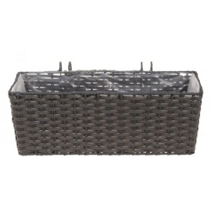 PARVEKELAATIKKO 43x19x16cm harmaa 264363