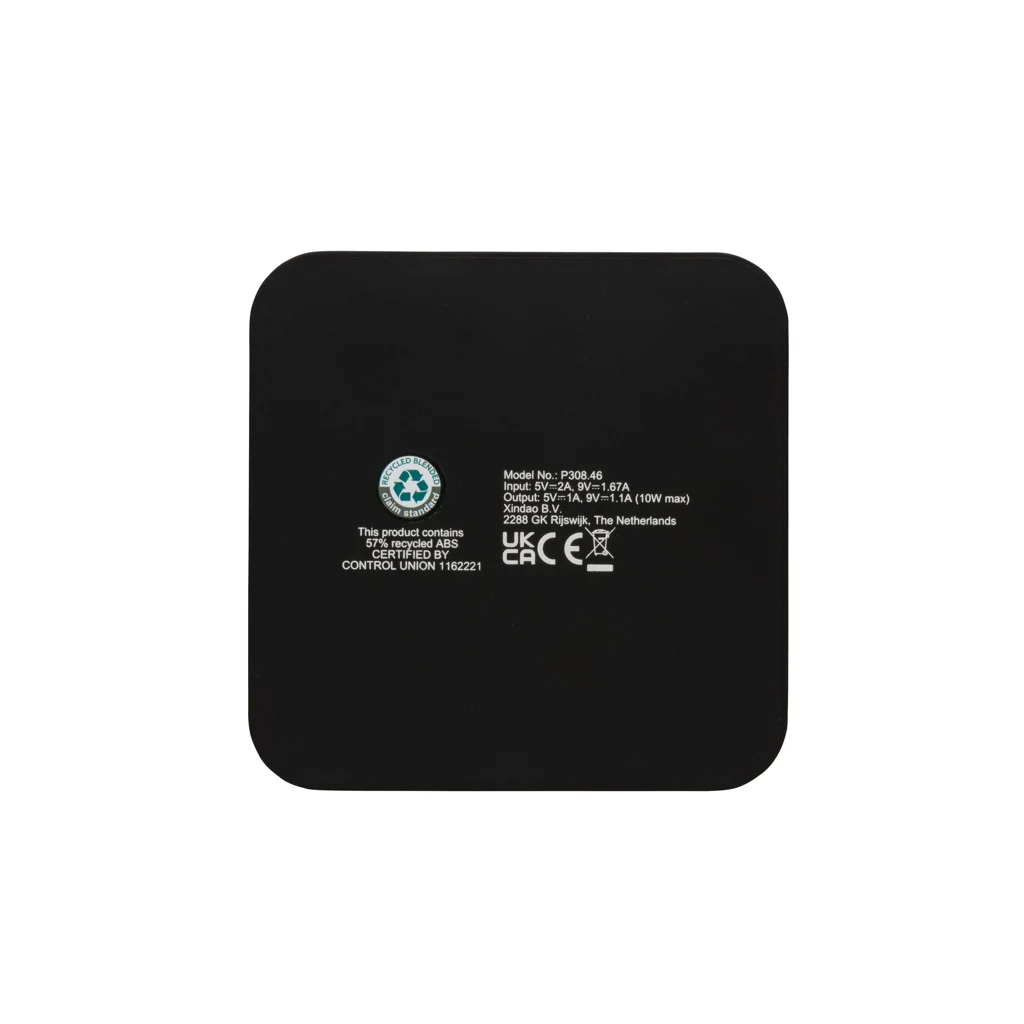 RCS 10W langaton laturi USB porteilla kierrätetystä muovista - Image 6