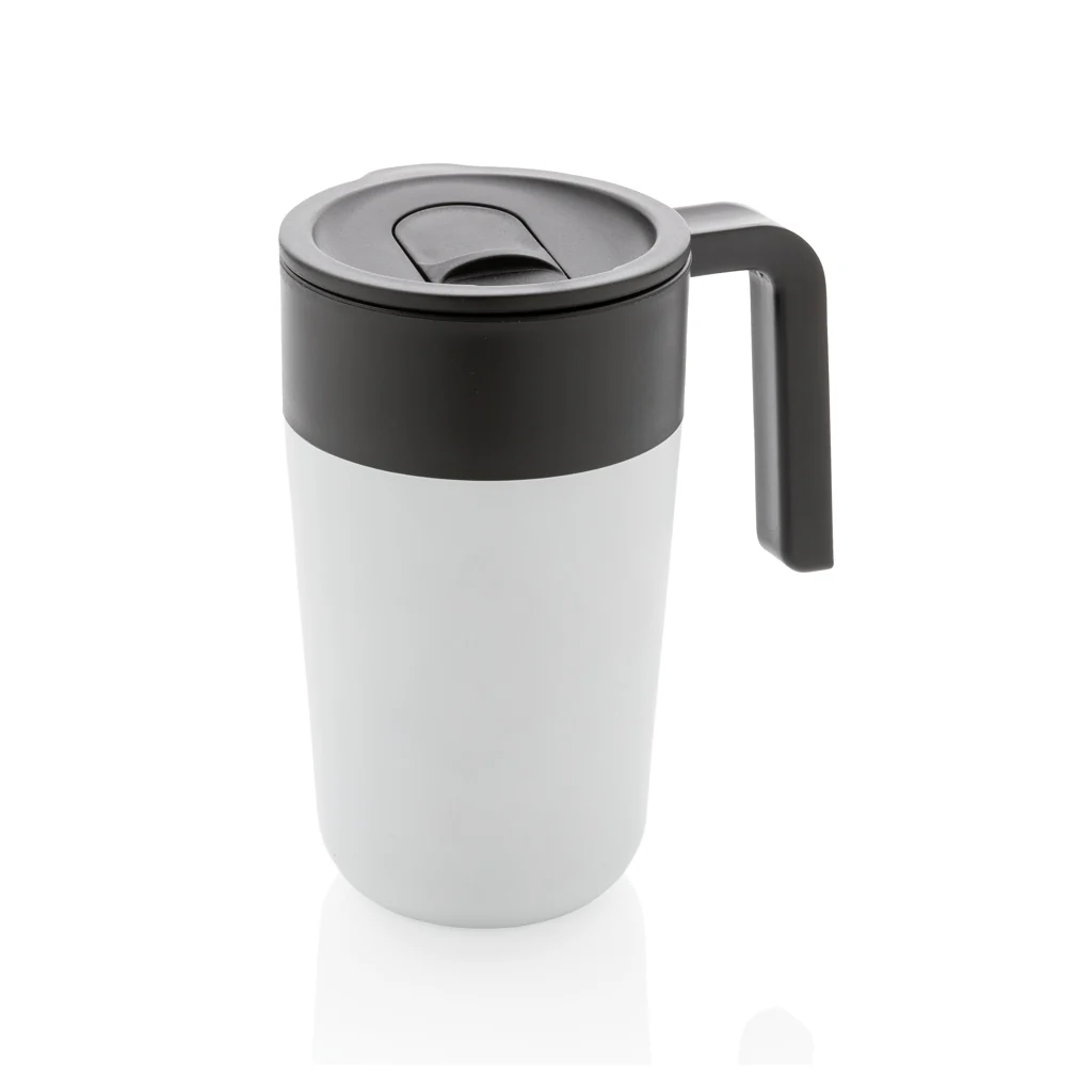 GRS muki kahvalla kierrätetystä PP_stä ja SS_stä