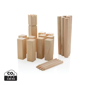 Puinen kubb -setti