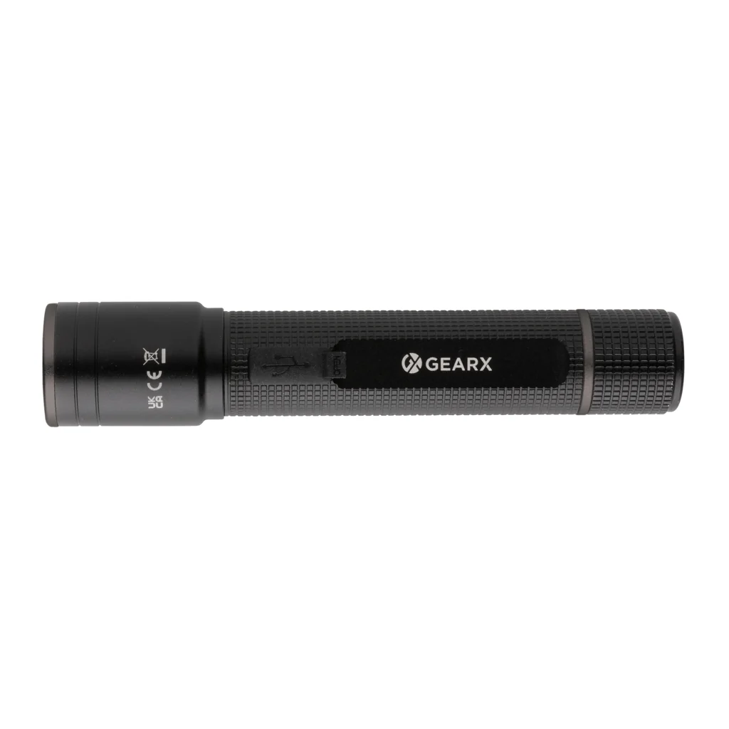 Gear X USB-uudelleenladattava taskulamppu - Image 4