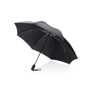 Swiss Peak AWARE™ 23" kokoontaittuva käännettävä sateenvarjo