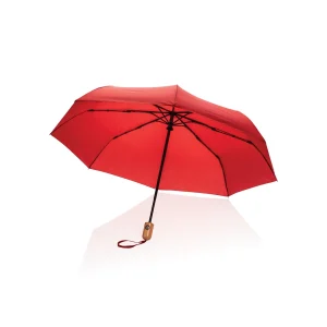 21" Impact AWARE™ RPET 190T auto open/close bambusateenvarjo