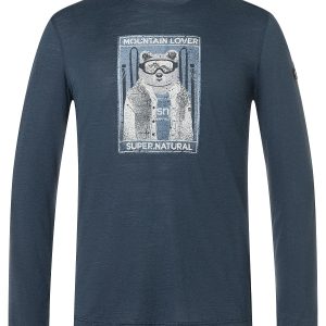 MIESTEN BEARSKI PITKÄHIHAINEN MERINOPAITA